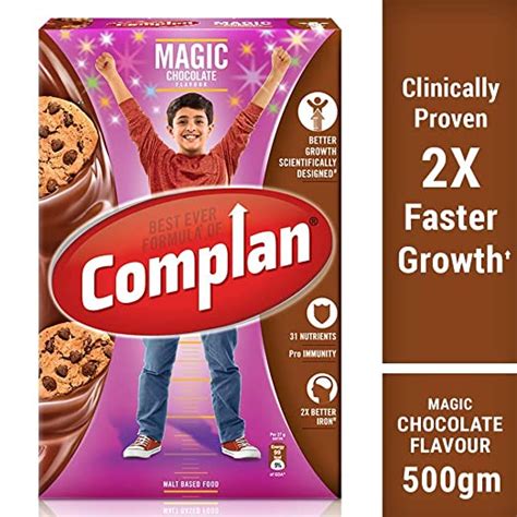 Buy Complan Magic Chocolate Flavor 500 Gm Carton Online At Low Prices