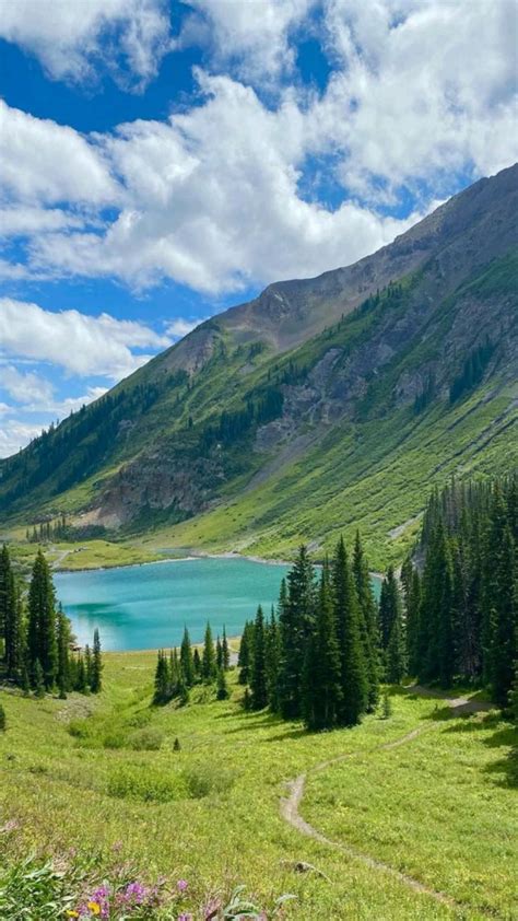 Emerald Lake Crested Butte Rocky Mountains Colorado Usa 📷 Debalt