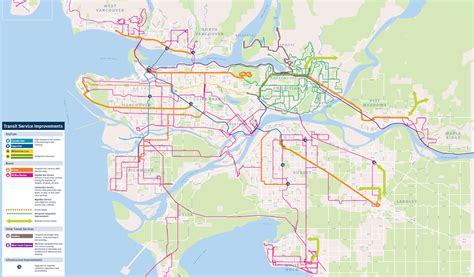 Vancouver Bus Routes Map