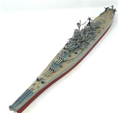 USS Iowa Big Battleship Plastic Model Kit 1 535 Atlantis Otakucollect