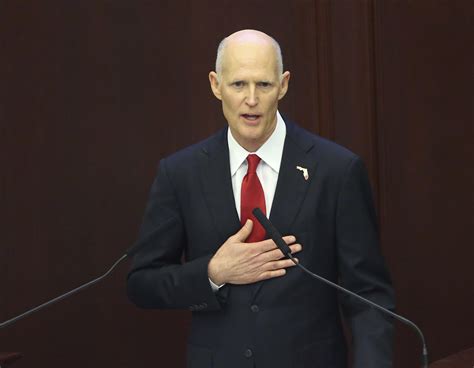 Rick Scott Will Finish His Term As Governor Of Florida Delays Joining