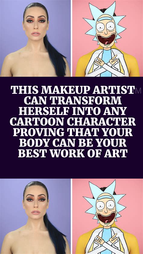 This Makeup Artist Can Transform Herself Into Any Cartoon Character