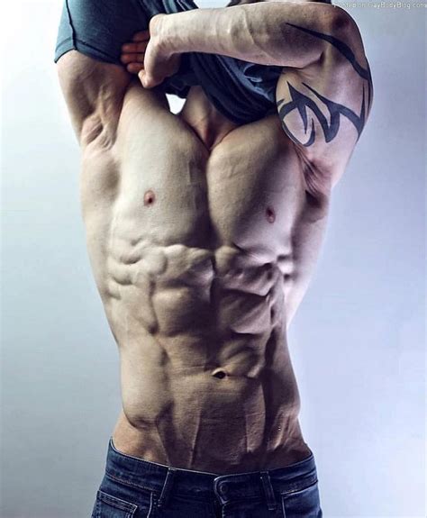 Baxter Linn Muscle Hunk Hot Abs Fitness Model