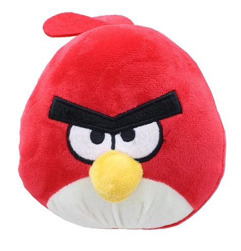 Angry Birds Plush Red Bird 6 Inches Soft Toy Nwt