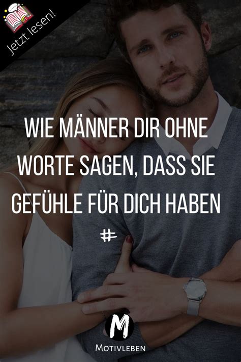 A Man And Woman Hugging Each Other With The Caption That Reads We Manner Dir Ohne Worte Sagen