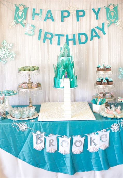 This is a fun project to make with your little one with complete. Frozen Themed Birthday Party