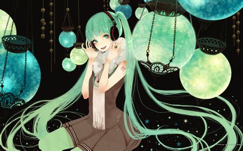 Green Haired Female Anime Character Screenshot Hd Wallpaper Wallpaper
