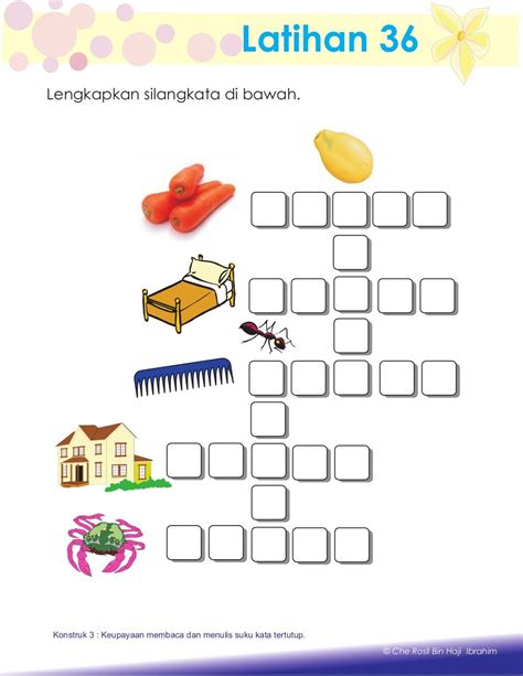 Aktiviti Asas Membaca Alphabet Games Preschool Kinder
