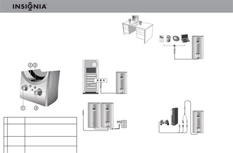 We did not find results for: Insignia Speaker System NS-PCS40 User Guide ...