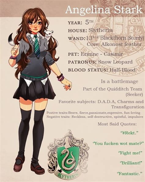 Hogwarts Oc 』 Harry Potter Anime Harry Potter Girl Harry Potter