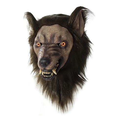 Anime Werewolf Masks Animal Wolf Realistic Cosplay Latex Masques