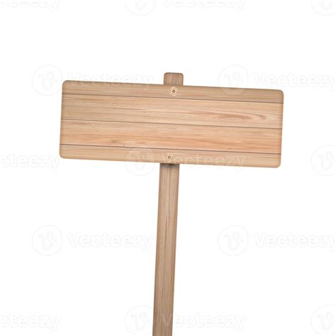 Wooden Sign Isolated 18742907 Png
