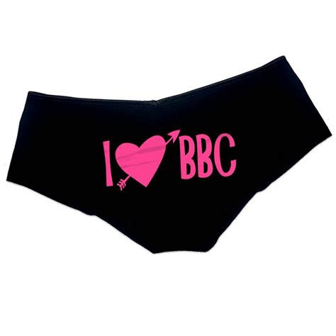 I Love Bbc Panties Queen Of Spades Panties Bbc Booty Womens Etsy