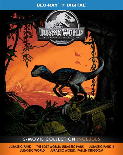Best Buy Jurassic World 5 Movie Collection Blu Ray 1993