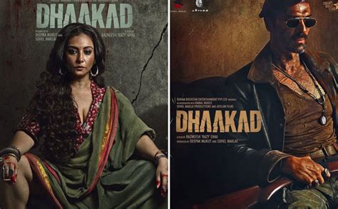 Dhaakad First Look Posters Ft Arjun Rampal And Divya Dutta On ‘hows The