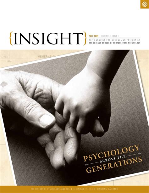 Insight Magazine Volume 3 Issue 1 By The Chicago School Of
