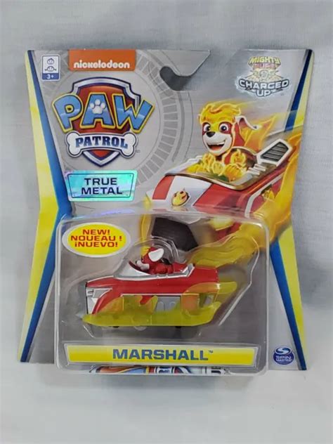 Nickelodeon Paw Patrol Mighty Pups Charged Up True Metal Diecast