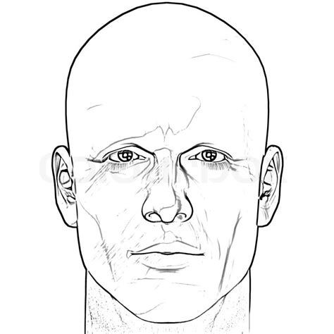 Man Face Sketch Outline How To Draw A Man Face With Pencil Bodbocwasuon