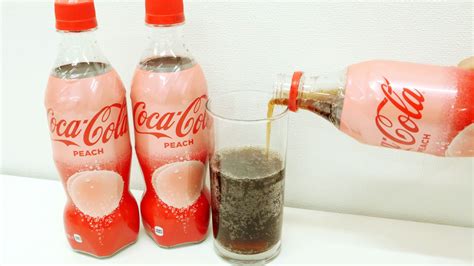 世界初登場の「もも」が香るコカ・コーラ「コカ・コーラ ピーチ」を飲んでみた ライブドアニュース