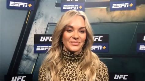 Ufc Analyst Laura Sanko Discusses The Growth Of Women S Mma Wwe News Sky Sports
