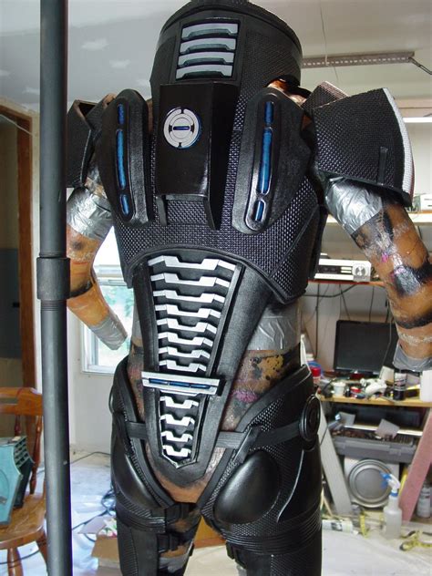 Back Of Mass Effect Full Body Armour Mass Effect Cosplay Cosplay Diy