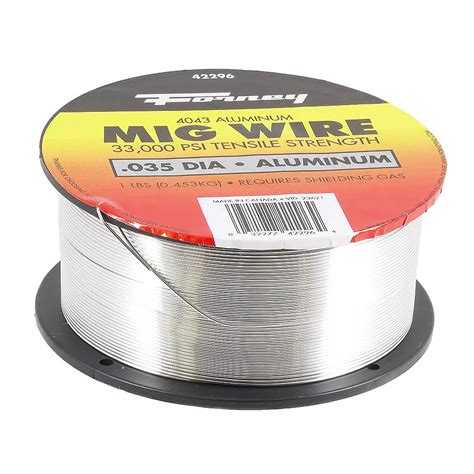 Forney Industries Er4043 035 Inch X 1 Lb Aluminum Mig Welding Wire