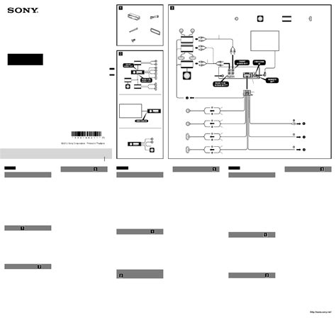 29 Wiring Diagram For Sony Dsx A415bt Sony Cdx Gt565up Wiring