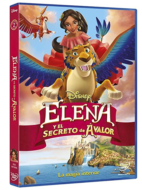 Elena Y El Secreto De Ávalor Dvd Amazones Personajes Animados