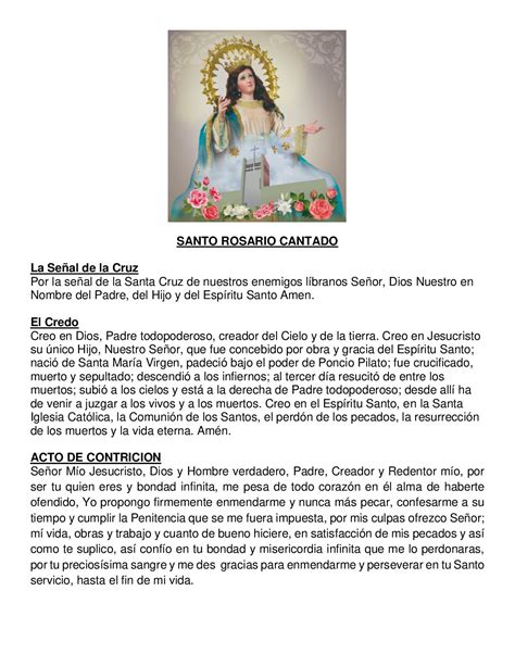 Calaméo Rosario Cantado Parroquial