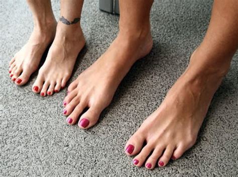 Foot Comparison With Mikayla Miles By SizeExchange On DeviantArt