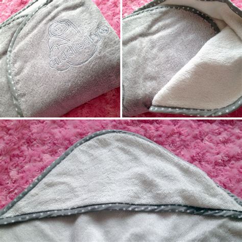Pureborn baby bath towel newborn baby girls boys hooded blankets cartoon animal absorbent bathing towel for children bathroom. The Original Cuddledry Handsfree Baby Bath Towel Review ...