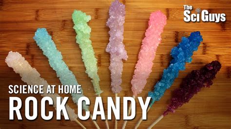Rock Candy Recipe Crystallization Of Sugar The Sci Guys Science At