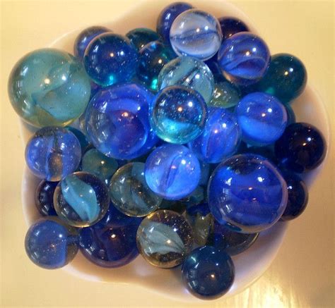 Blue Vintage Marbles Marble Blue Marble Vintage