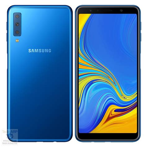 Features 5.7″ display, exynos 7880 chipset, 16 mp primary camera, 16 mp front versions: Samsung A7 2018 Blue | Mobilni Online