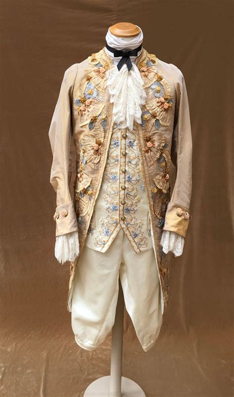 1700 Rococé Kostüm Für Herren Etsy Rococo Fashion Mens Costumes