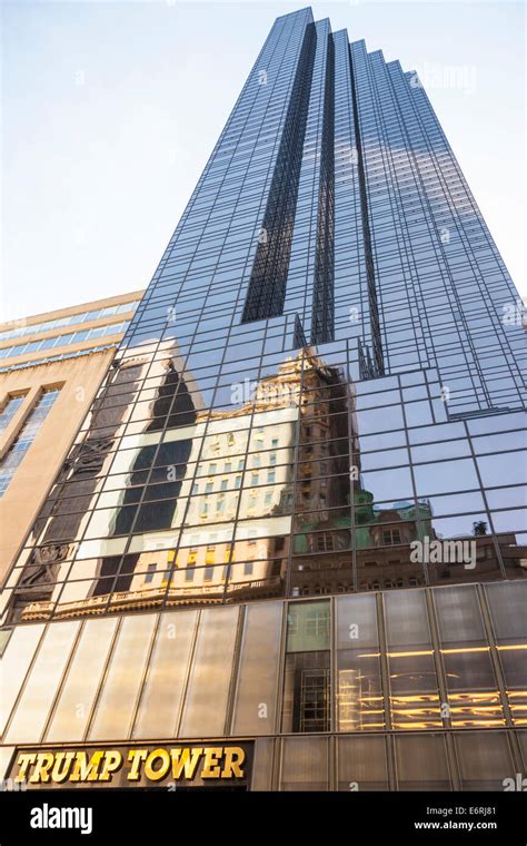 Trump Tower 725 Fifth Avenue Manhattan New York City New York Usa