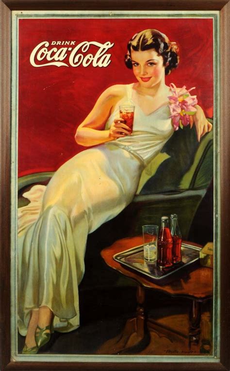1935 Large Coca Cola Poster