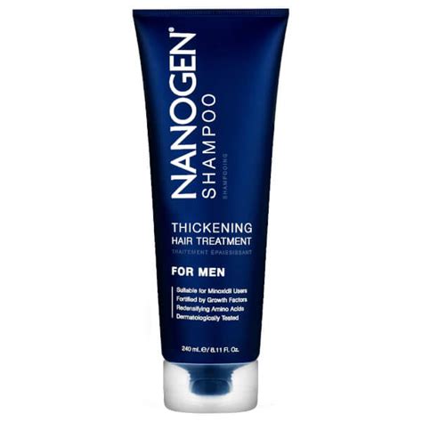 Hair hydrator that will leave your hair. Nanogen Thickening Treatment Shampoo for Men | HQ Hair