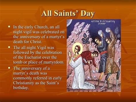 All Saints Day Information