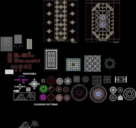 Patterns All Dwg Block For Autocad Designs Cad