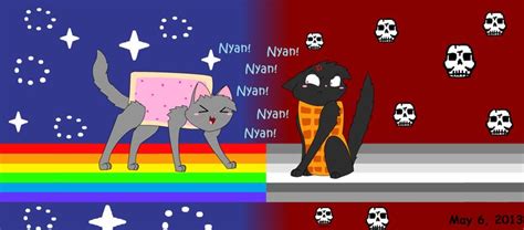 Nyan Cat And Tac Nayn By Sweetkittycat On Deviantart Nyan Cat Cute