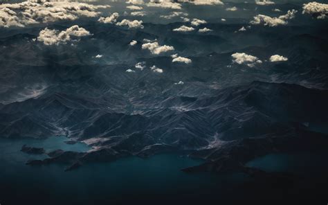 2880x1800 Aerial Sky Cloud Mountain Peak Landscape 4k Macbook Pro
