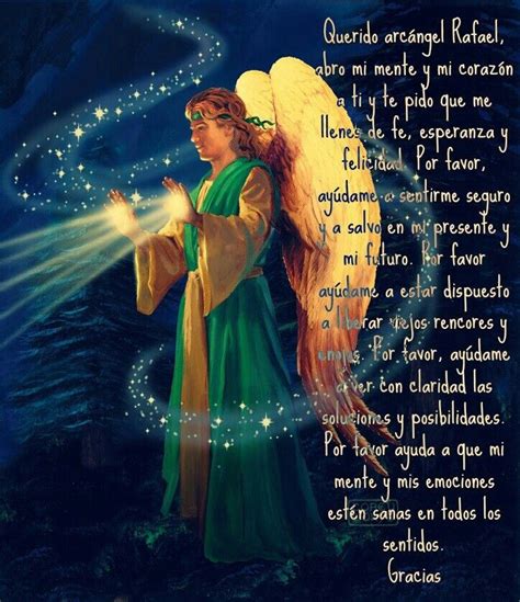 Arcangel Rafael Oracion Invocacion Oración A San Rafael Médico Divino