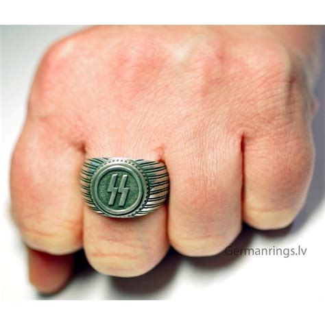 German Ww2 Waffen Ss Officers Ring For Sale