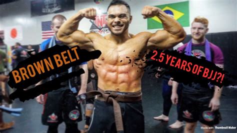 Powerlifter Promoted To Bjj Brown Belt In 25 Years Youtube