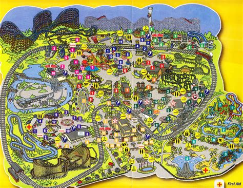 Six Flags St Louis 2020 Mapping