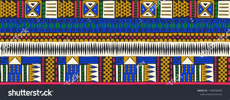 Tribal Vector Ornament Seamless African Pattern Stock Vector Royalty