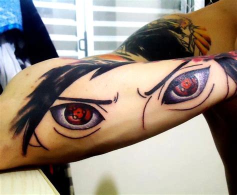 Sharingan Eye Tattoo Posted By Sarah Cunningham