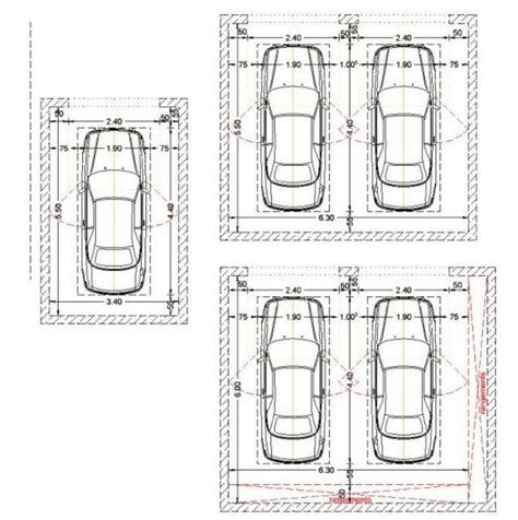 Las dimensiones estándar de las puertas para el garaje. Immagine correlata | Diseños de cochera, Diseño de garaje ...