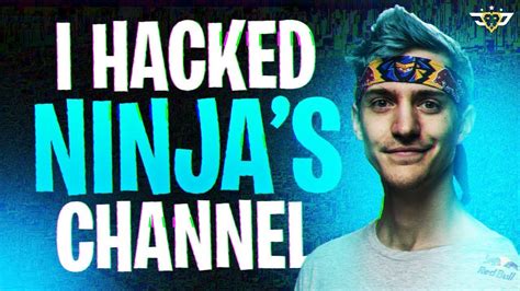 I Hacked Ninjas Channel Fortnite Battle Royale Youtube